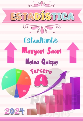 Estadistica Caratula Rosa